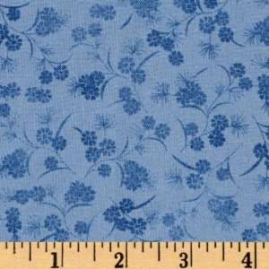  44 Wide Katie Hana Shiki Blue Fabric By The Yard Arts 