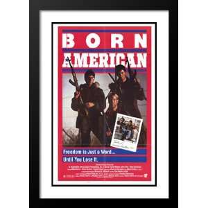  Born American 32x45 Framed and Double Matted Movie Poster 