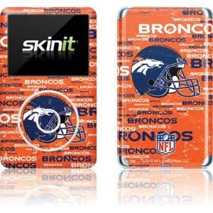  Denver Broncos   Blast skin for iPod Classic (6th Gen) 80 