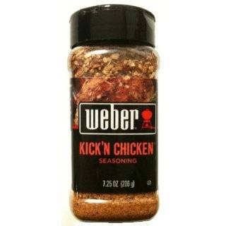 Weber Grindn Grill (Shaker Grinder Bottle) Kickn Chicken Seasoning 