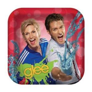   Glee™ Square Dessert Plates   Tableware & Party Plates Toys & Games