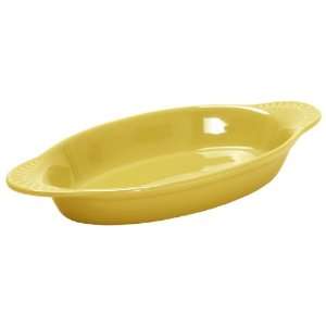  Colorcode Oval Gratin Dish 10 5/8   Honey Butter Patio 