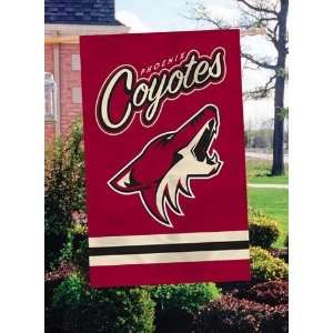   Phoenix Coyotes Flag   44x28 2 Sided Outdoor House Flag Sports