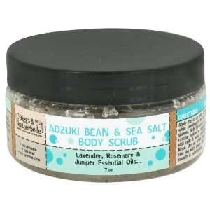   & Featherbelle Body Scrub, Adzuki Bean and Sea Salt, 7 Ounce Beauty