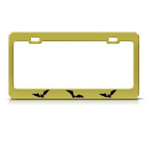 Bat Animal Metal license plate frame Tag Holder
