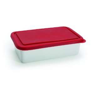 BIA Cordon Bleu Cook N Cover Rectangular Baker with Lid, Small (Red 