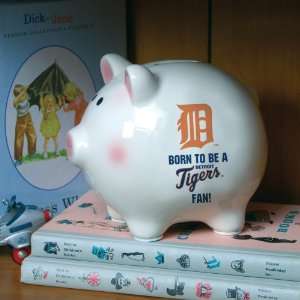 Pack of 3 MLB Born To Be A Tigers Fan Piggy Banks