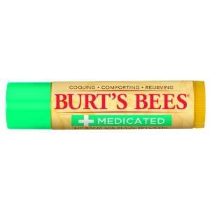  Burts Bees Medicated Lip Balm with Eucalyptus, 0.15 Ounce 