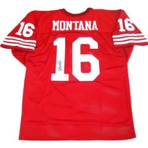  Joe Montana Signed Uniform   49ers   Autographed NFL 