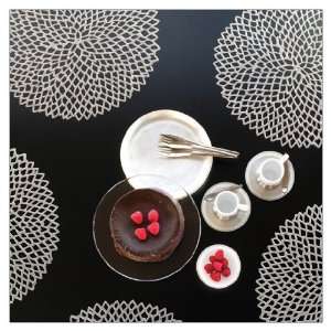  Chilewich Pressed Round Dahlia Tablemats (SET OF 8)