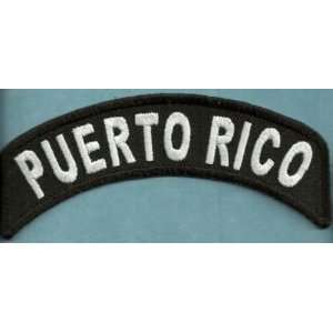 PUERTO RICO STATE ROCKER Quality NEW Biker Vest Patch