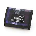 BN PUMA Foundation Triple Fold Wallet Checkerboard Style in Purple 