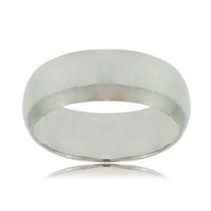  Wide Band Ring Sterling Silver Gents Wedding Ring New 