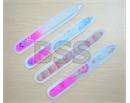 4PCS Glass Nail Files Durable Crystal File Case 5 1/2  