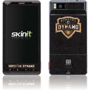 Skinit Houston Dynamo Solid Distressed Vinyl Skin for Motorola Droid X