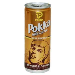 Pokka Milk Coffee Real Brewed  Grocery & Gourmet Food