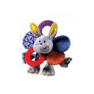  BUNNY PEEK A  BOO RATTLE by Infantino Toys & Games