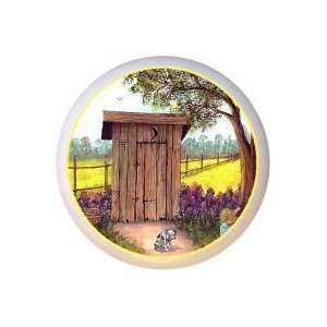  Dog Outhouse Drawer Pull Knob