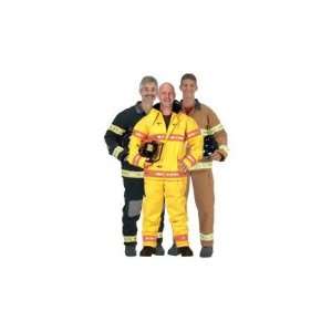   Jr. Fire Fighter Suit with Helmet, Size 4/6   Tan Toys & Games
