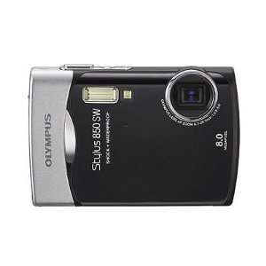   Olympus Stylus 850 SW 8.0MP Waterproof Black Digital Camera Camera