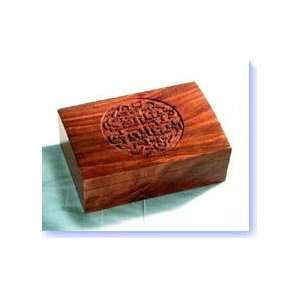  CELTIC~Wooden Incense Cone Box 