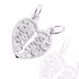   Heart Charm, Adjustable Fit, Plus Free Special Gift Pouch Jewelry