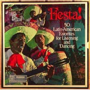    Fiesta   50 Latin American Favorites (Box Set of 4) Lp Music