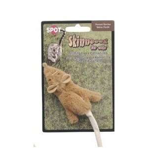  Ethical Skinneeez Forest Series Tan Mouse Toy for Cats 