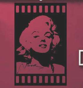 Marilyn Monroe Mural Art Wall Stickers Vinyl Decal Home Room Decor DIY 