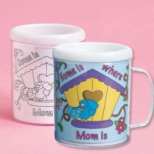   Mom Artist Mugs   Craft Kits & Projects & Color Your Own Toys & Games