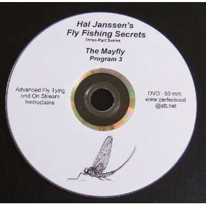  Hal Janssens DVD Fly Fishng Secrets   The Mayfly Movies 