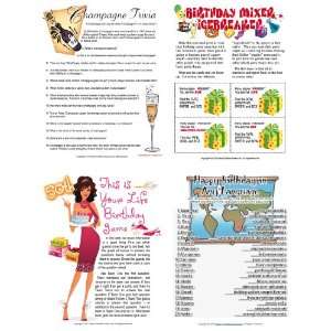  Printable 50th Birthday Party Game Pack [ 