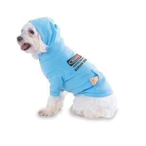  WARNING PROTECTED BY A BORDER COLLIE Hooded (Hoody) T 