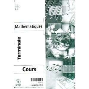  CNED Mathématiques Cours (Terminale) Books
