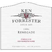 Ken Forrester Renegade Shiraz/Grenache 2006 