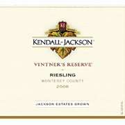 Kendall Jackson Vintners Reserve Riesling 2008 