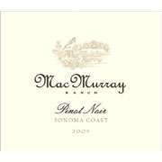 MacMurray Ranch Sonoma Coast Pinot Noir 2009 