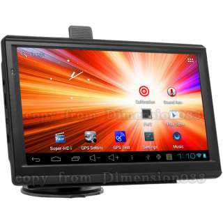 New Model 7 Android Tablet + GPS Navigation 512MB 1GHz WIFI FM HD 8GB 