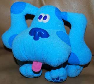 Nick Jr. Plush Stuffed Blues Clues Blue Puppy Dog  