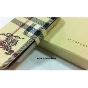  Limited Edition Burberry Leather Flip Case for Apple iPhone 