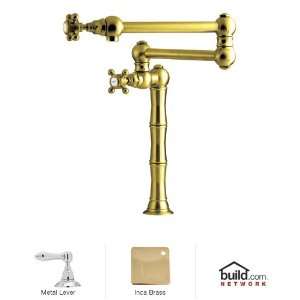   Deck or Island Mounted Swing Arm Pot Filler from the Rohl Country Kitc