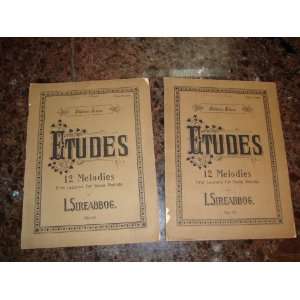  Etudes 12 Melodies First Lessons for Young Pianists, 1925 