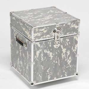 Digital Camouflage Steel Cube with Optional Cedar Lining and Wheels 