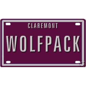  Claremont High School   Claremont, CA Booster Club License 