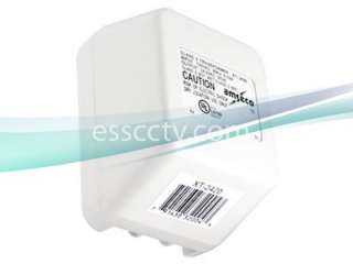   Supply Transformer/Adapter for CCTV Security Cameras UL Listed  