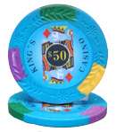 50 Royal Flush Chip