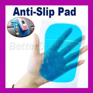 Sticky Mat Anti Slip Pad Car Dash for Phone /4 NEW  