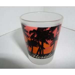  FLORIDA SUNSET AND PALM TREES ONE OUNCE 