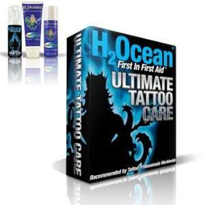  H2Ocean tattoo aftercare care 3 in 1 kit 