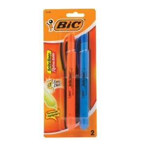   Brite Liner Retractable Fluorescent Highlighter (2/Pack) Case Pack 36